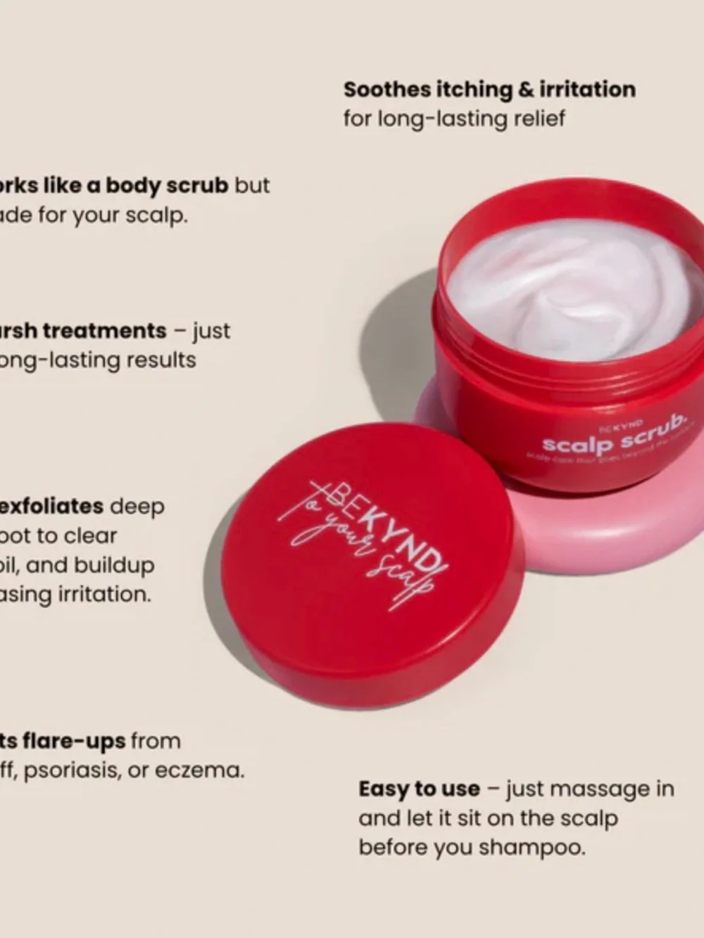Red Scalp Scrub - Exfoliating Treatment